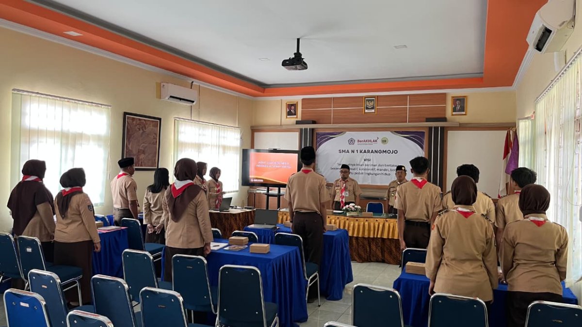 Musyawarah Gugusdepan (Mugus) Pangkalan SMA Negeri 1 Karangmojo