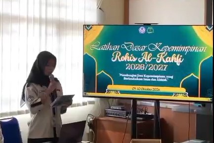 Membangun Jiwa Kepemimpinan Berlandaskan Iman dan Akhlak, Rohis Al-Kahfi SMAN 1 Karangmojo Gelar LDK 2026/2027